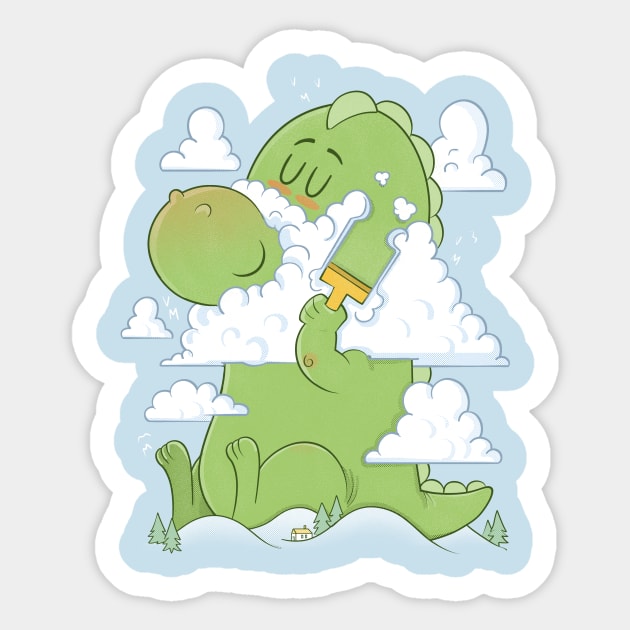 Monster Shave Sticker by Queenmob